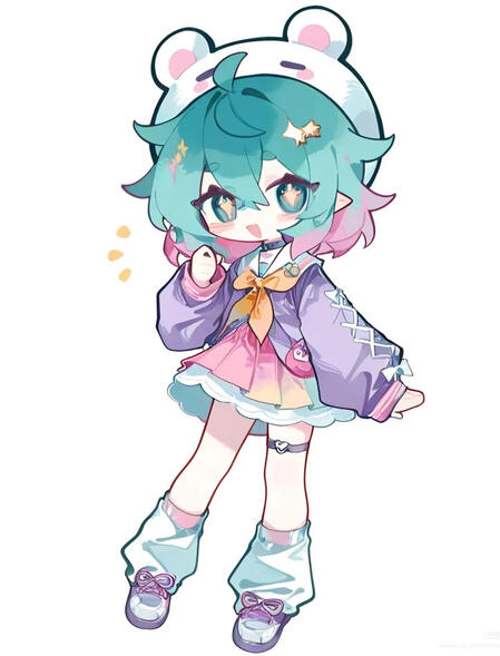 Chibi VTuber PNG