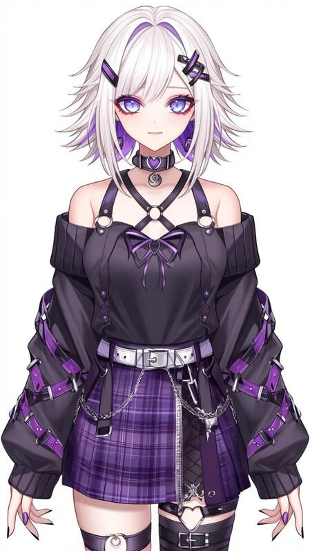 Half body Vtuber PNG